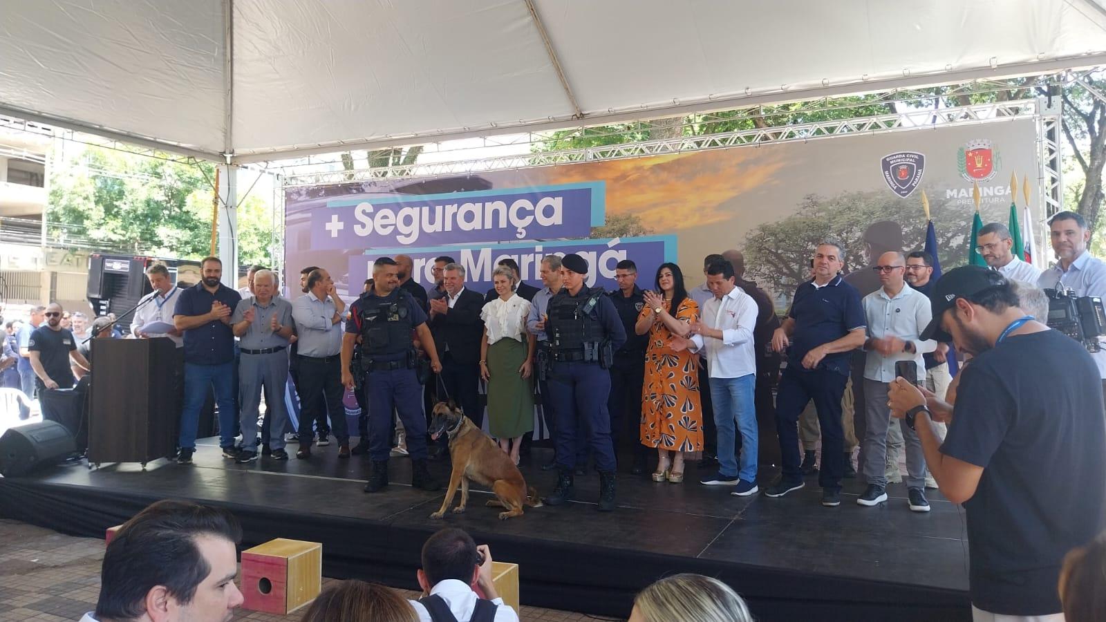 Maringá Mais Segura inclui rondas de guardas municipais em patinetes