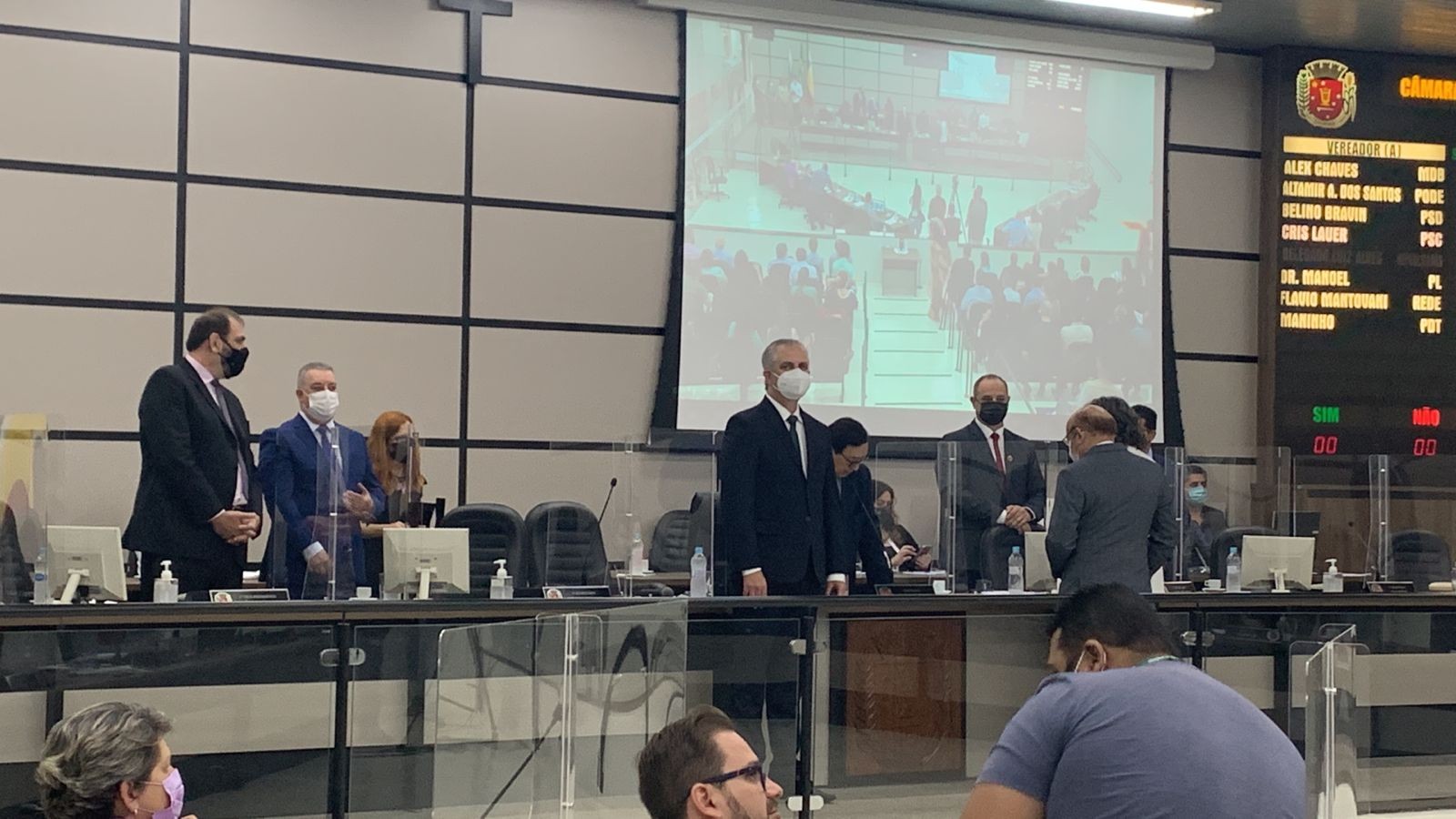 Na última sessão do ano, vereadores fazem um balanço de 2021 no Legislativo municipal