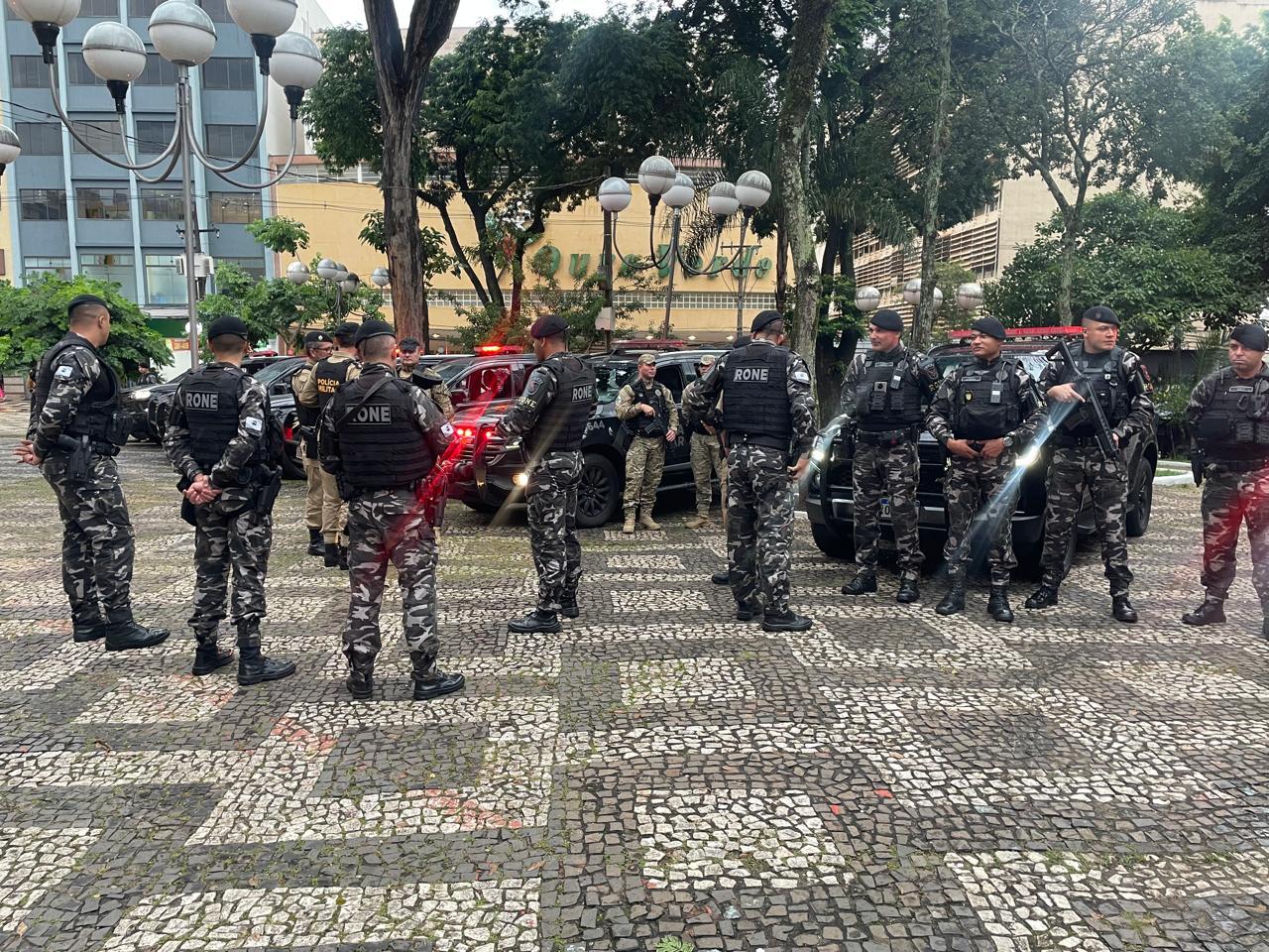 Forças de segurança lançam operação integrada contra violência em Londrina