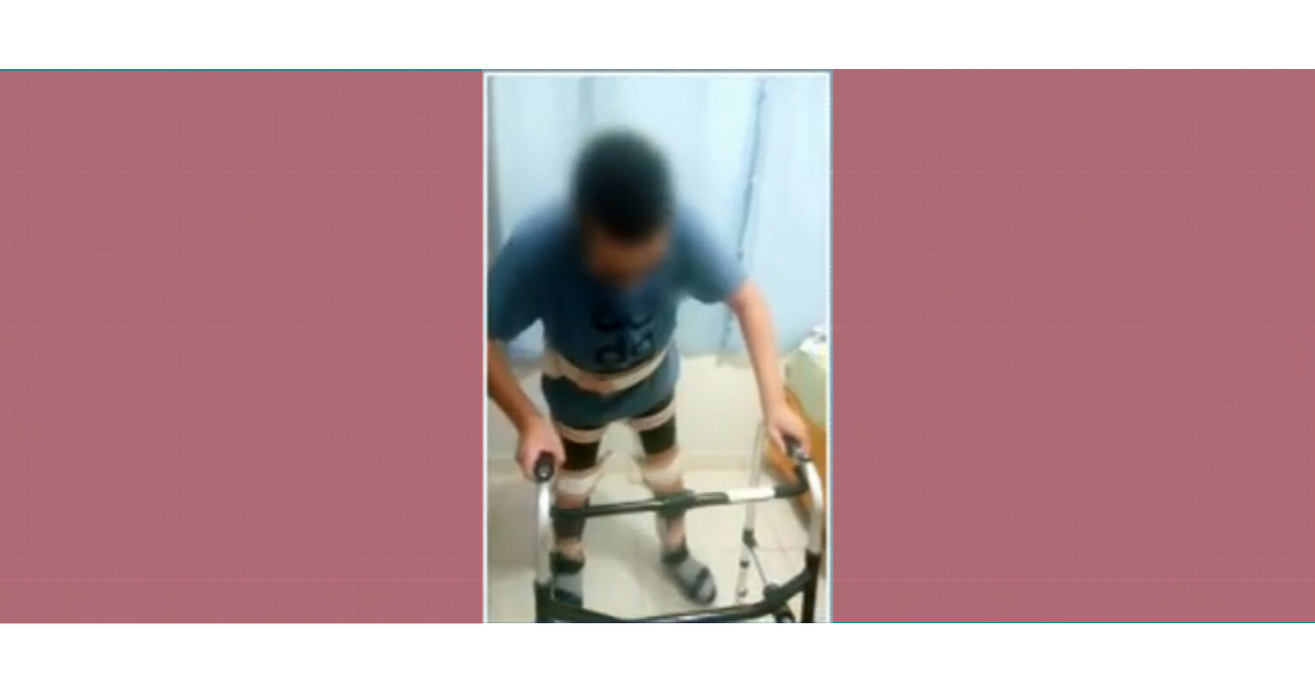 Menino baleado em casa enquanto brincava de videogame volta a andar