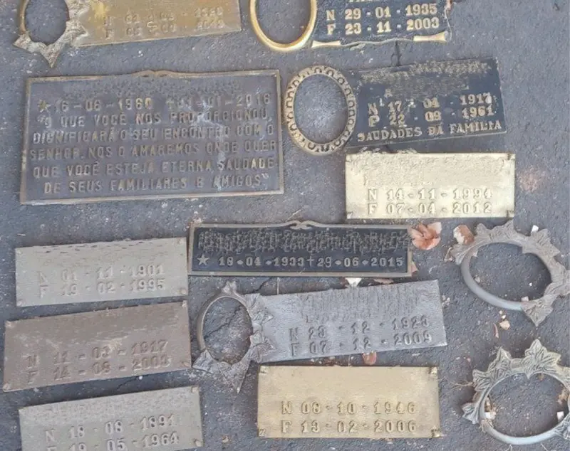 PM descobre que homem preso por violência doméstica furtava cemitérios na região