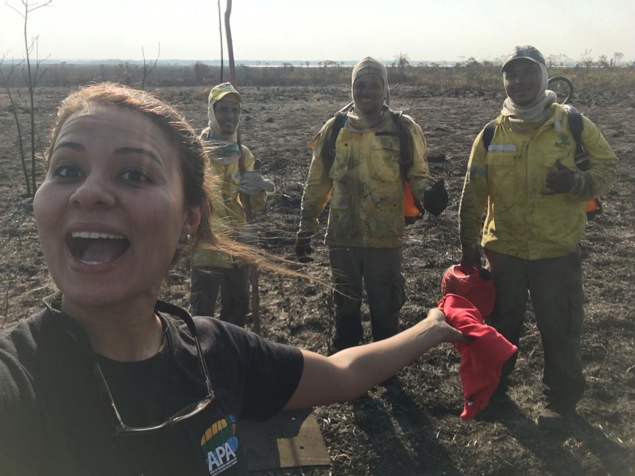 Incêndio está controlado, diz ICMbio