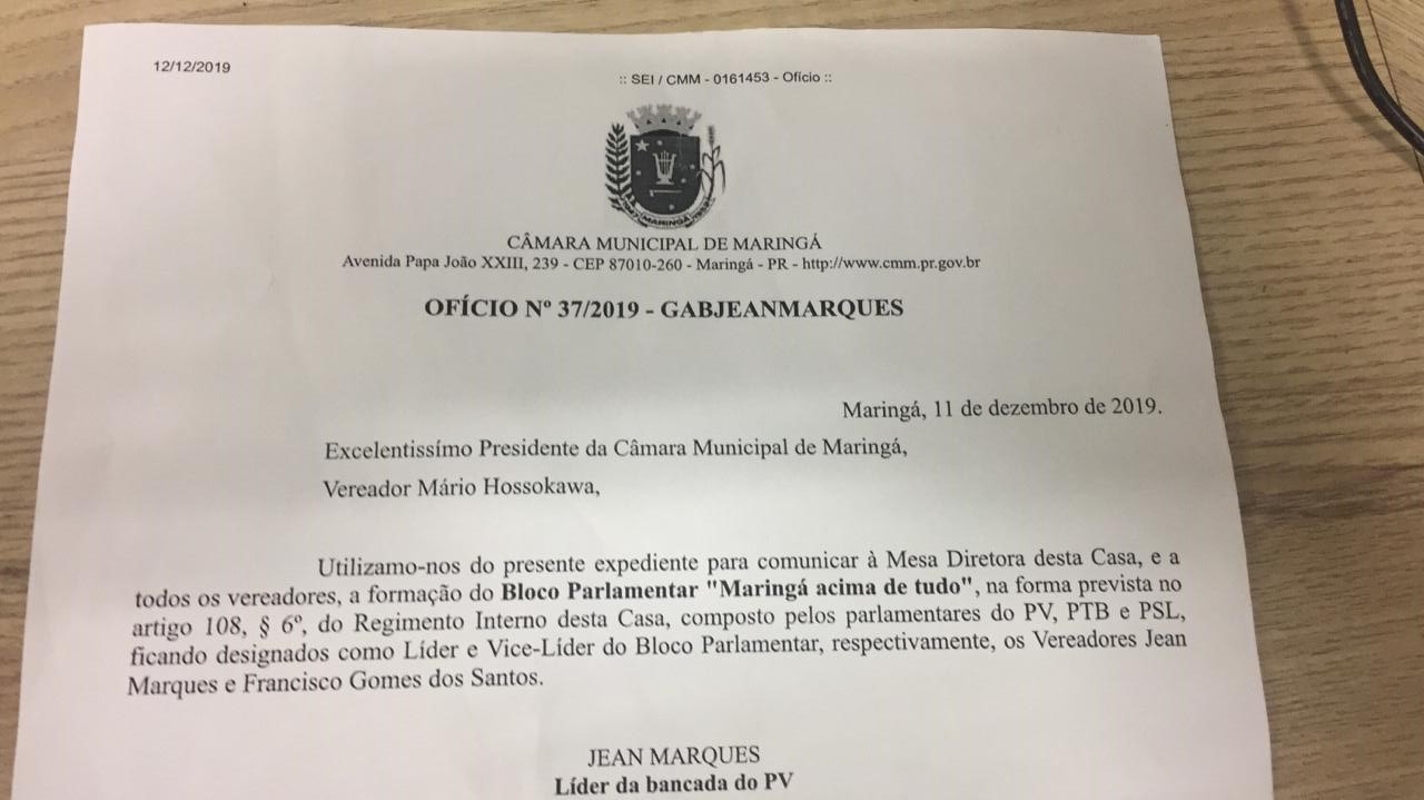 Sem assinaturas, vereadores desistem da criação de bloco na Câmara