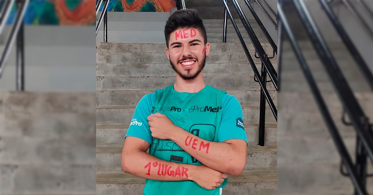 Primeiro colocado geral no vestibular da UEM se surpreendeu com aprovação