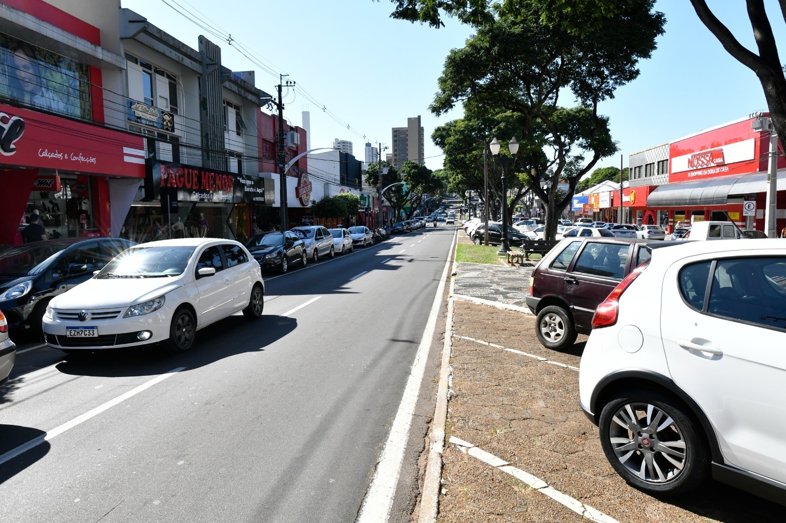 Empresas e moradores de Umuarama terão que plantar árvores na calçada