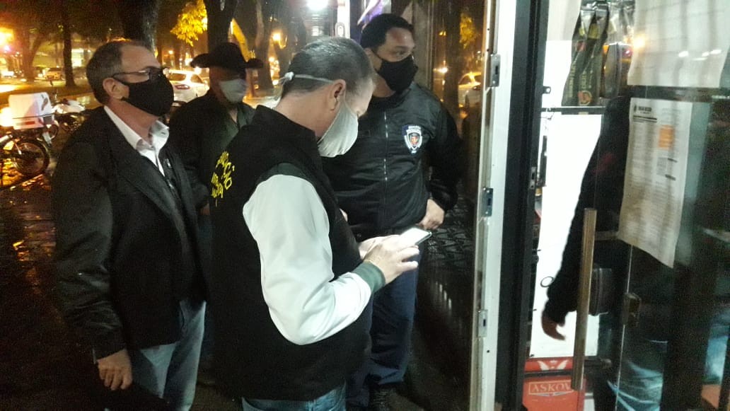 Fiscalização impede festa com previsão de aglomeração em Maringá