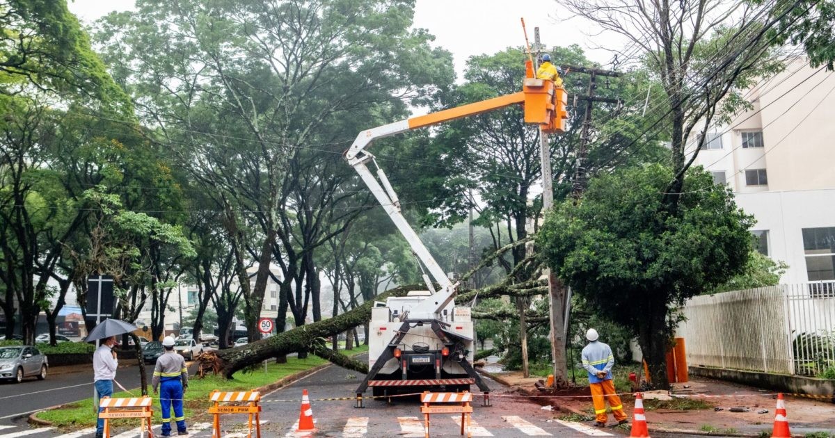Picos de energia ainda são reflexo do temporal