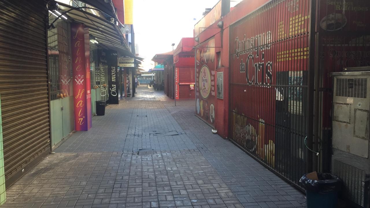 Lojistas de galeria pedem socorro