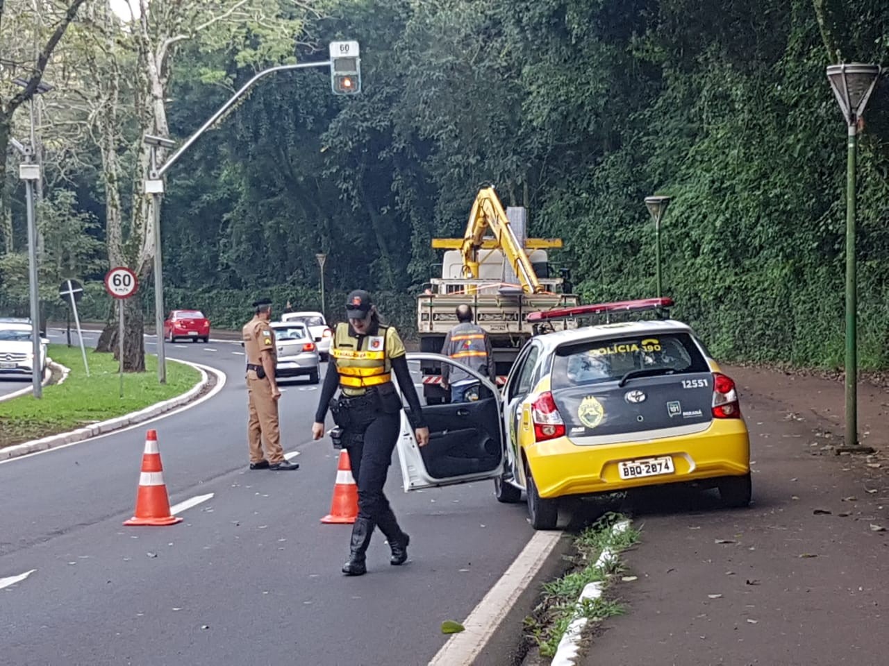 Receita Estadual fiscaliza transporte de cargas no Paraná