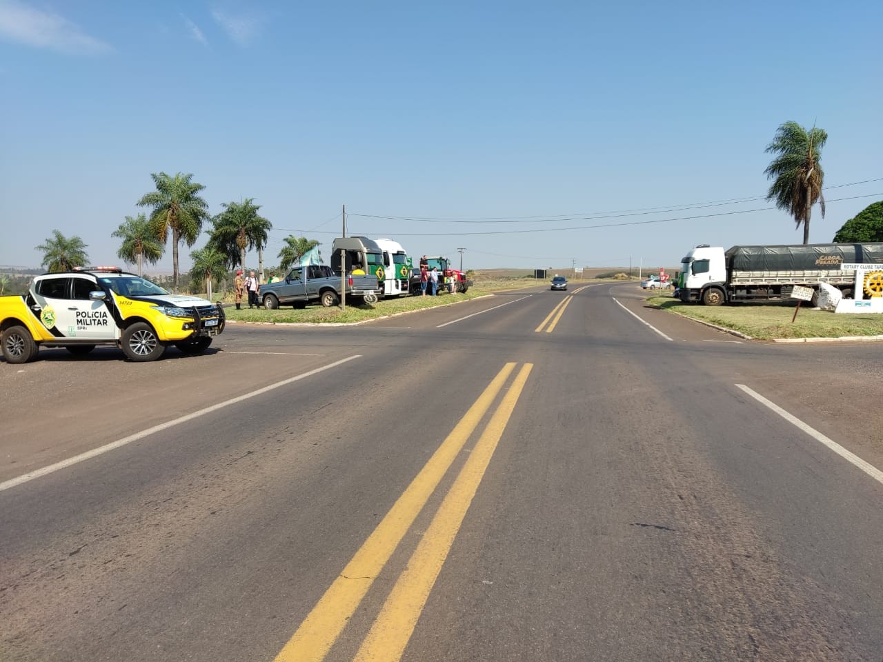 PRE monitora pontos de concentração de pessoas em estradas da região