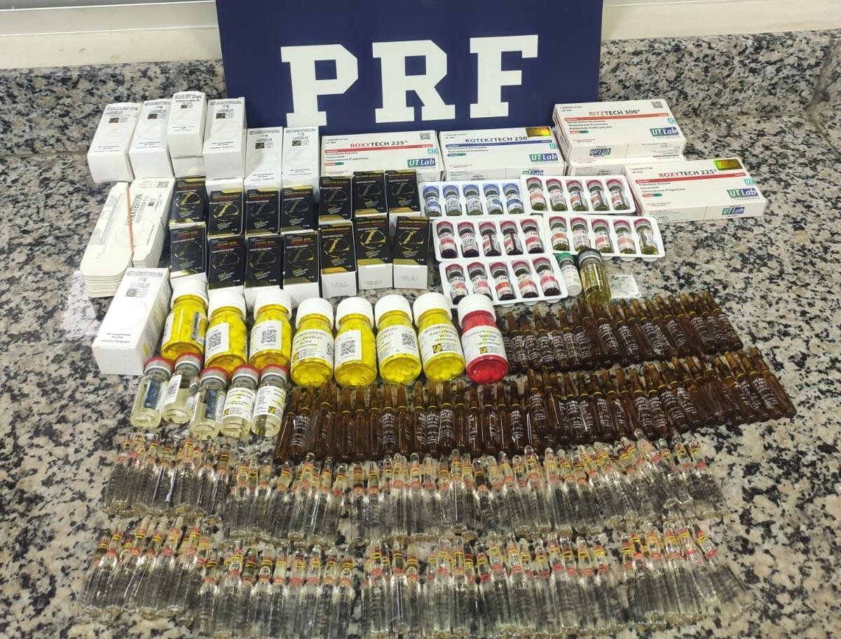 Casal é preso com carga de anabolizantes em Mandaguari