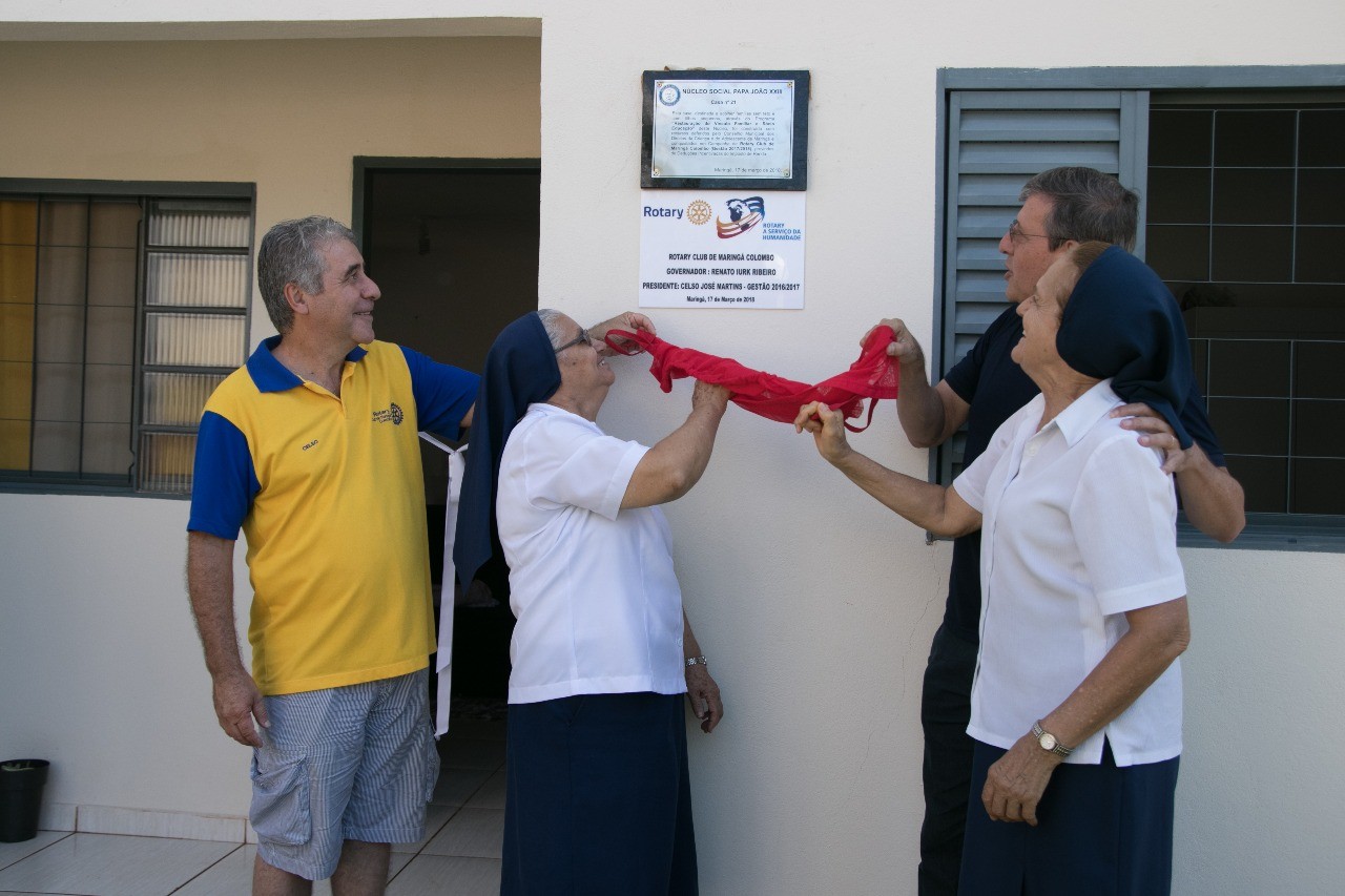 Projeto do Núcleo João XXIII entrega mais quatro casas sociais em Maringá