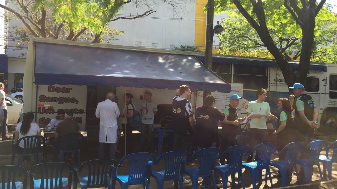 Ação para cadastro de doadores de medula óssea é feita em Maringá