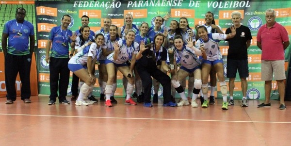 Vôlei feminino de Maringá é campeão estadual