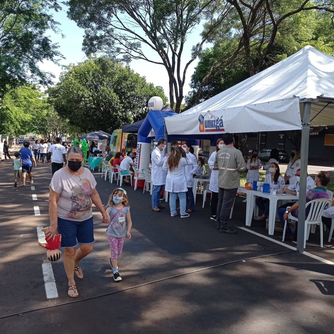 Projeto Cidadania nos Bairros oferece serviços no Parque das Palmeiras