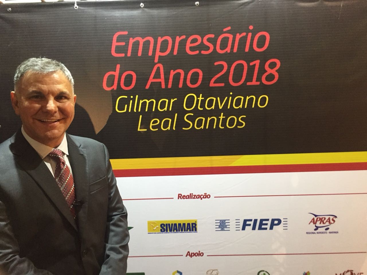 Gilmar Leal Santos é o Empresário do Ano