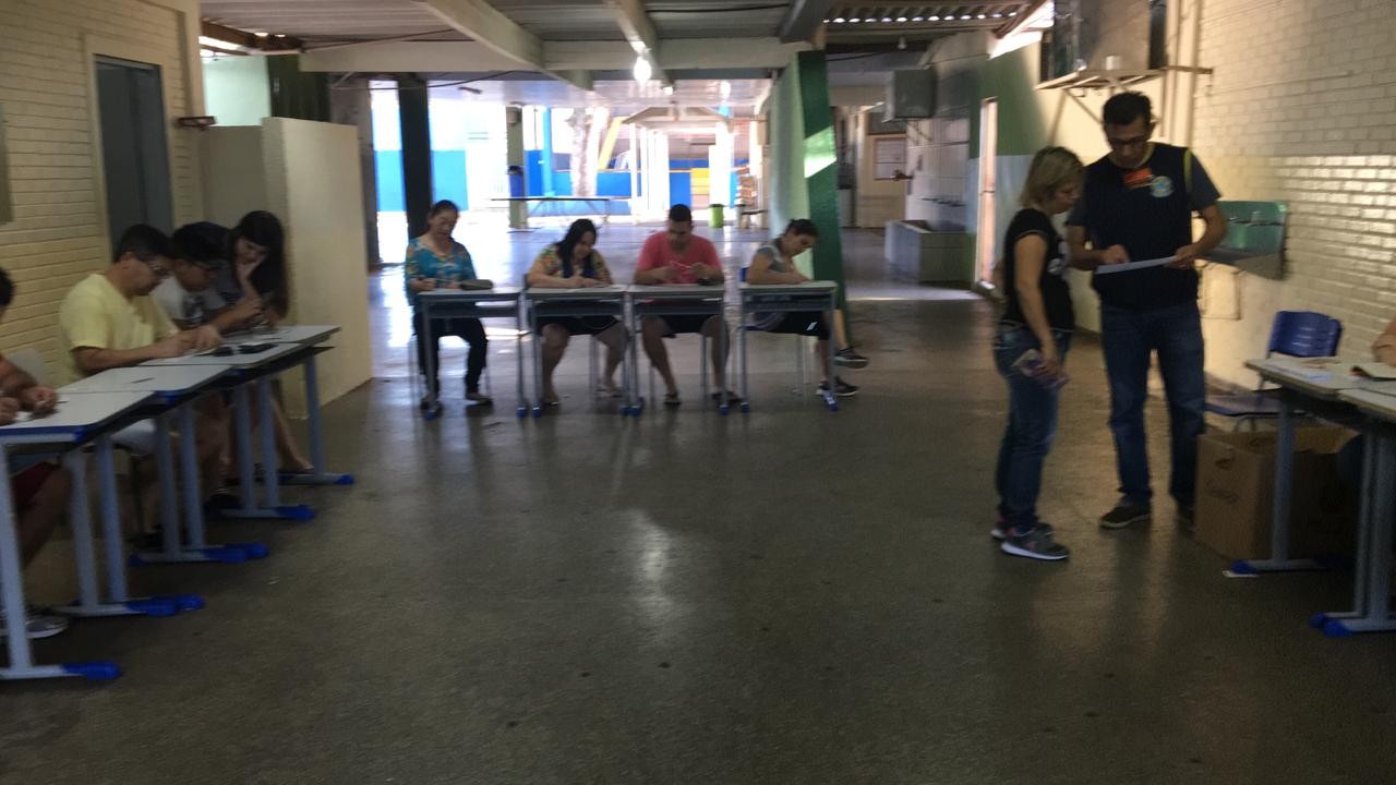 Movimento pequeno e nada de fila