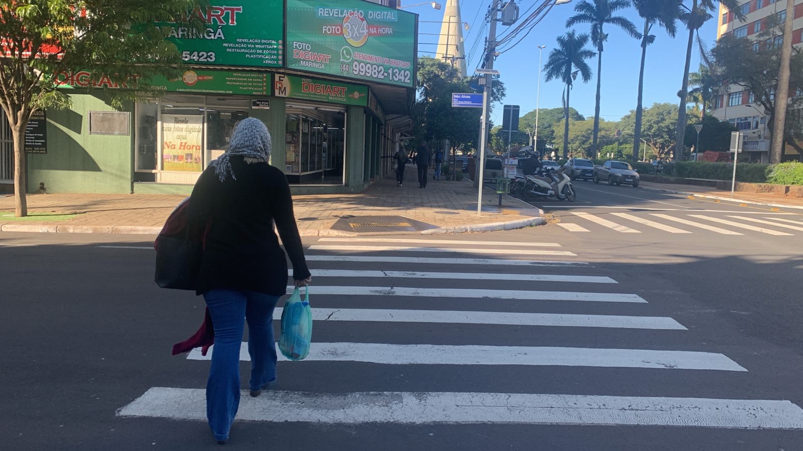 Maringá registra 4,8 graus de mínima nesta terça-feira (17)