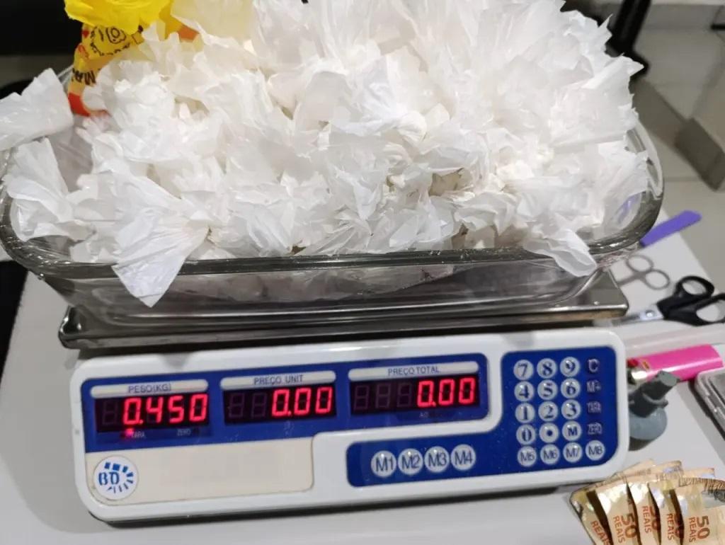 Homem é preso com 500 gramas de cocaína em Sarandi