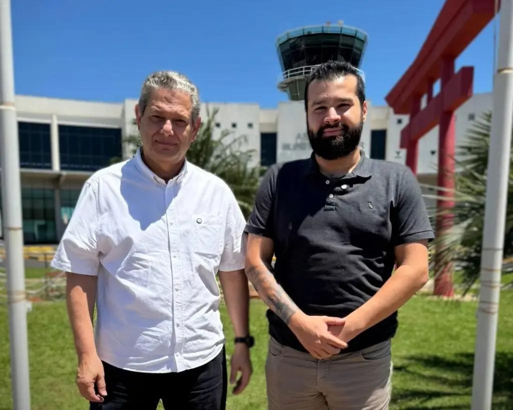 Silvio Barros anuncia Gustavo Silva para a direção do Aeroporto Regional de Maringá