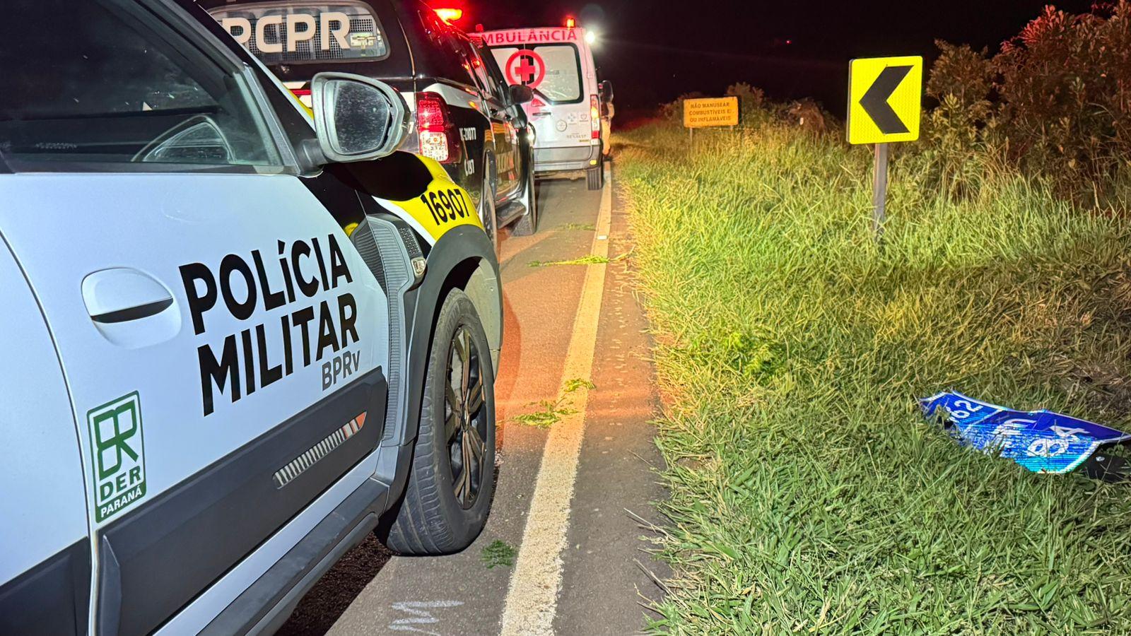 Dois homens morrem em acidente na PR-462