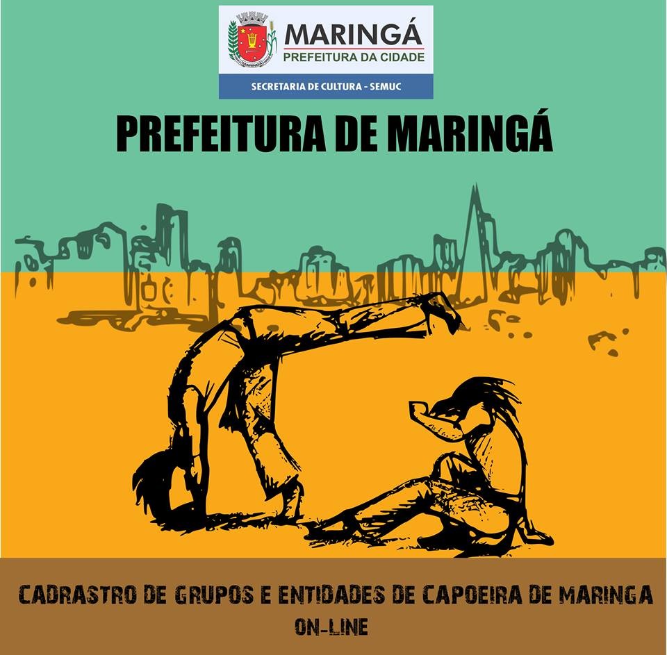 Período de inscrição para a 4ª Semana Maringaense de Capoeira está aberto