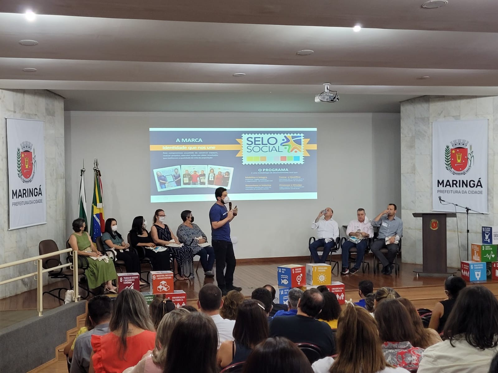 Cerimônia marca o lançamento do Selo Social em Maringá