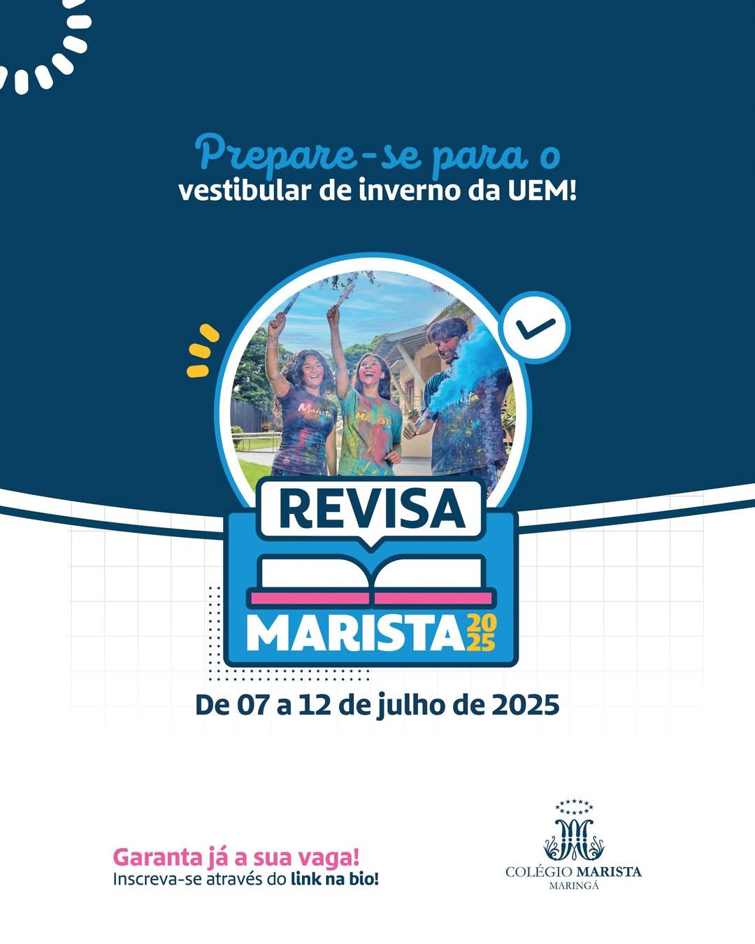 Inscrições para Revisa Marista terminam segunda-feira (7)