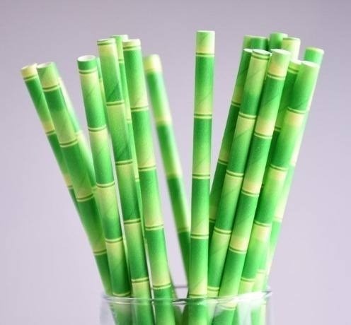 Canudos de bambu substituem os de plástico