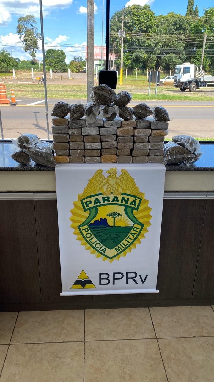 Passageira é presa trazendo “supermaconha” em ônibus que viria para Maringá