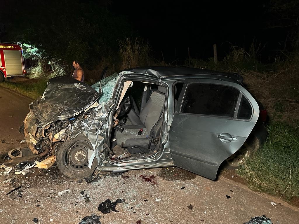 Durante fuga, acidente envolvendo contrabandista de cigarros deixa feridos graves