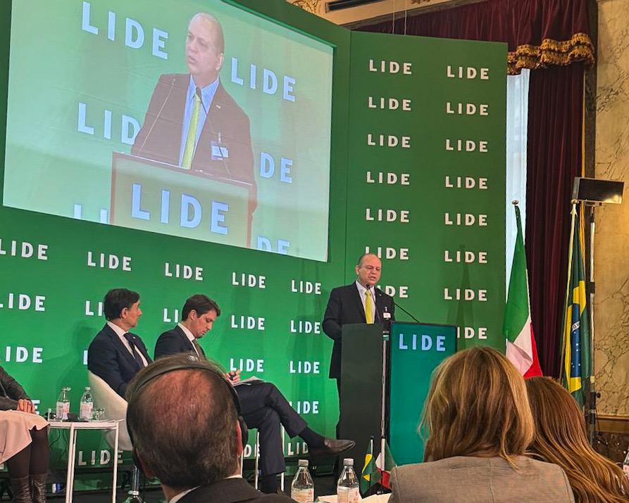 Ricardo Barros representa Câmara dos Deputados no Fórum Brasil Itália