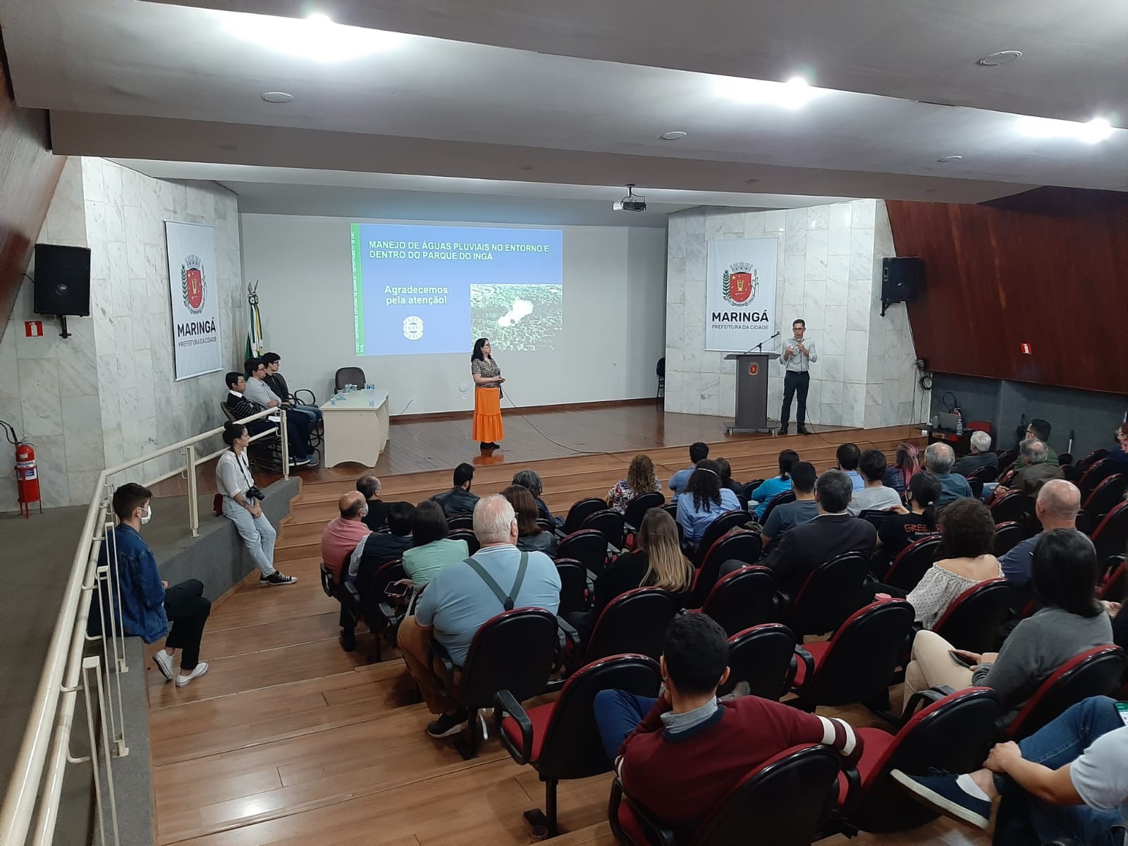 Poços artesianos não são os únicos responsáveis pela baixa vazão do lago do Parque do Ingá