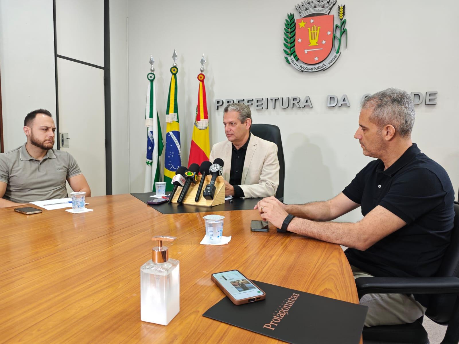 Prefeito Sílvio Barros reúne a imprensa para tirar dúvidas sobre IPTU