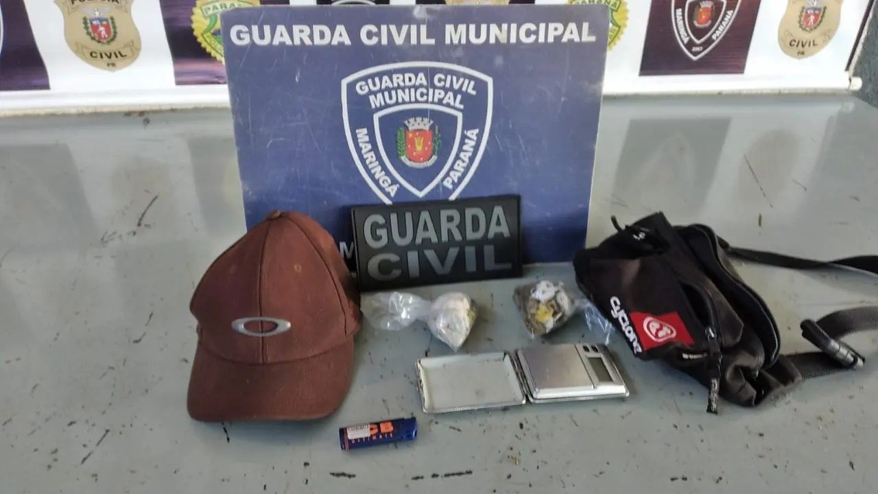 Dupla é presa por tráfico de drogas na Vila Olímpica em Maringá