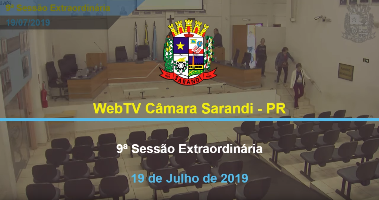 Sessão extraordinária é cancelada em Sarandi por falta de quórum