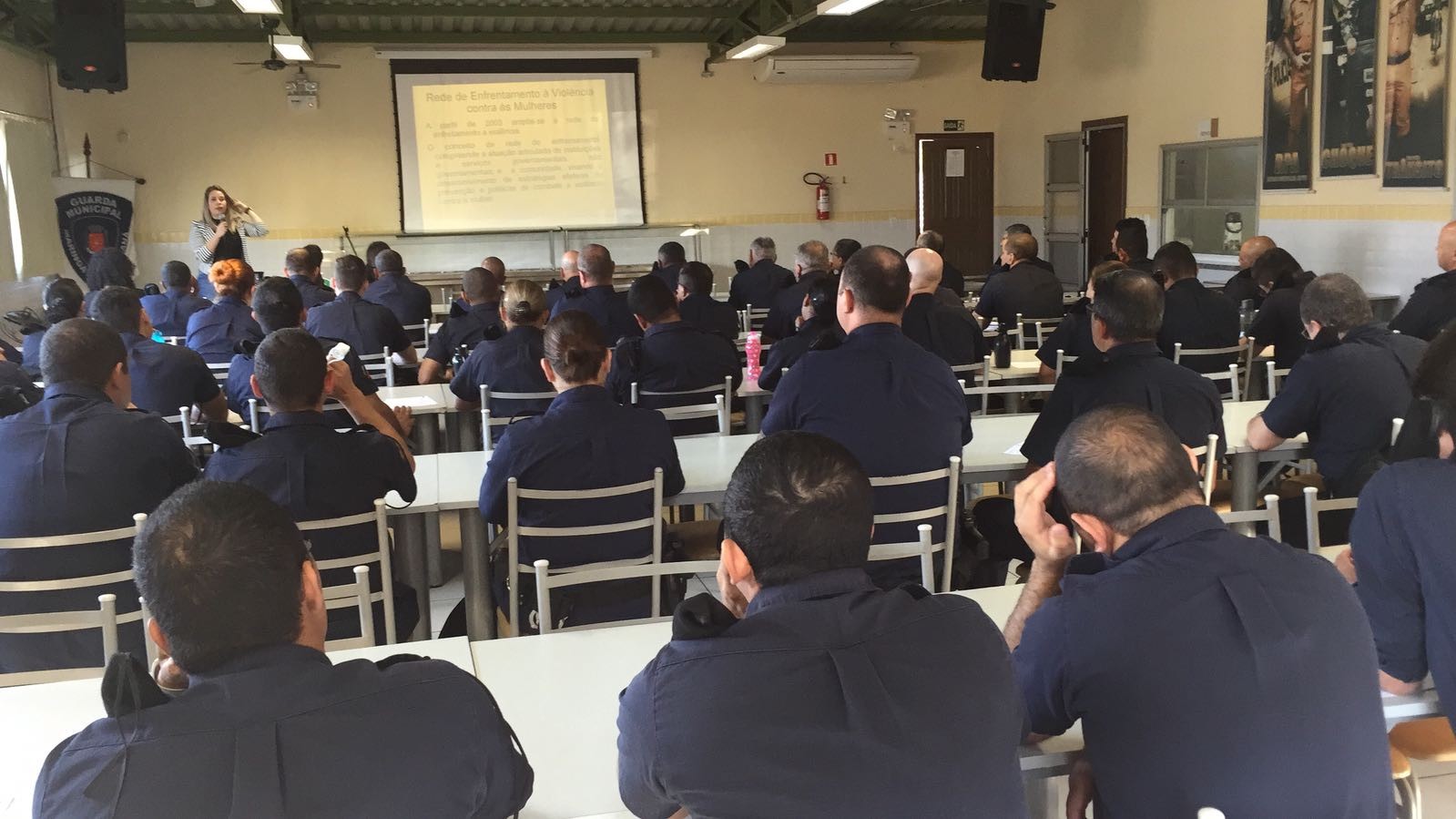Cerca de 60 guardas são capacitados para Patrulha Maria da Penha