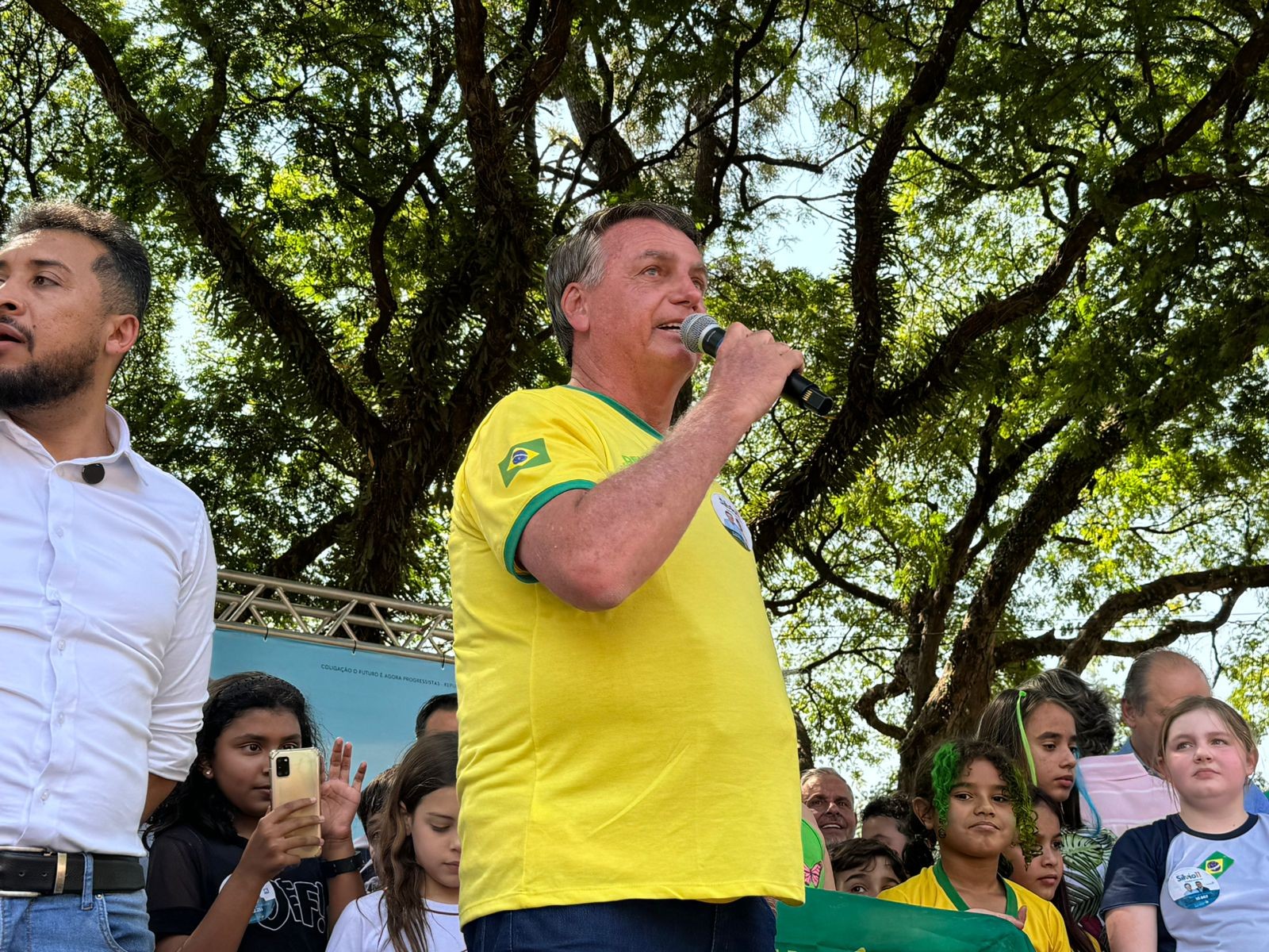 Ex-presidente Jair Bolsonaro vem a Maringá em evento eleitoral