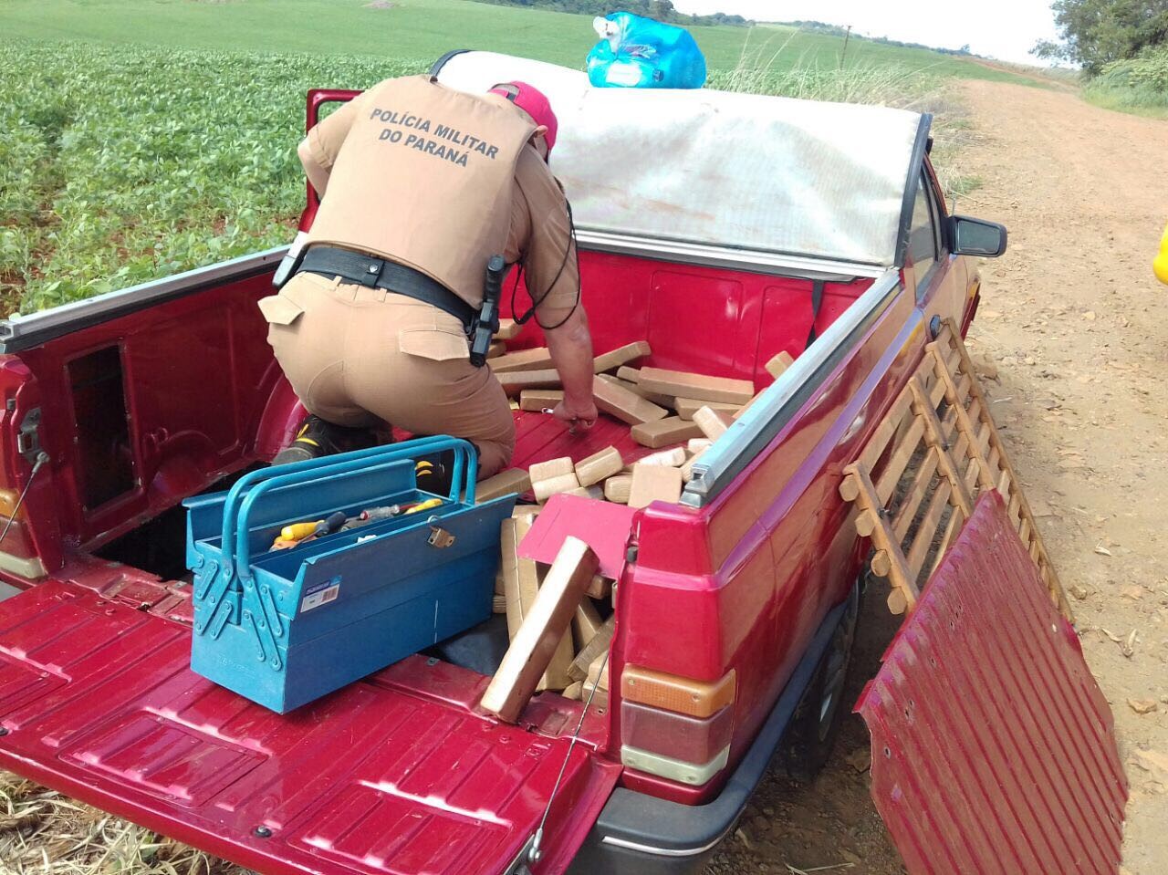 4ª Cia da PRE apreendeu quase quatro toneladas de drogas em 2018