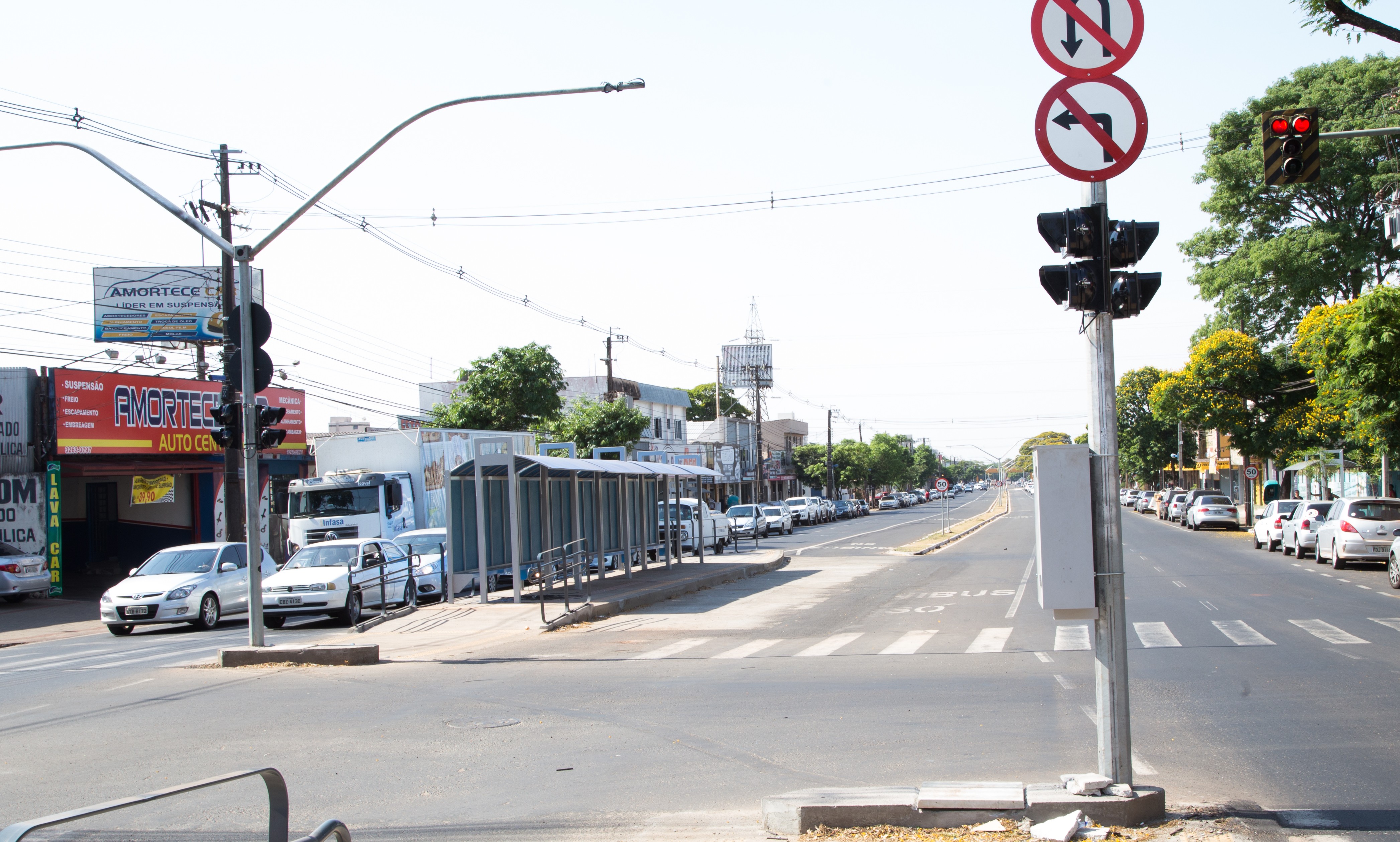 Corredor para ônibus começa a funcionar na segunda-feira (05)