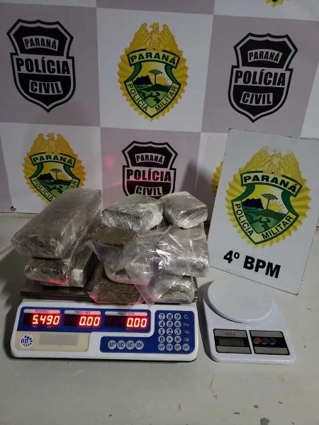 Jovens são presos com drogas e dinheiro em Maringá