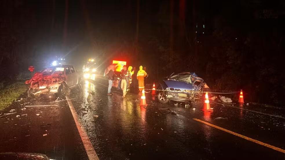 Quatro pessoas morrem em acidente na BR-373, em Guamiranga