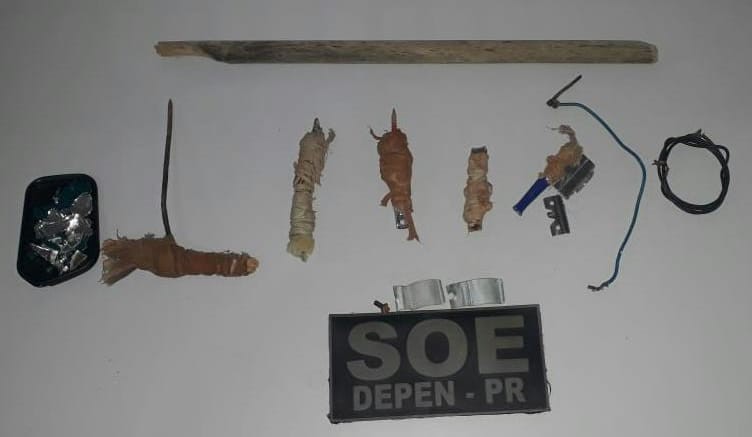 Tentativa de fuga é frustrada na cadeia pública de Maringá