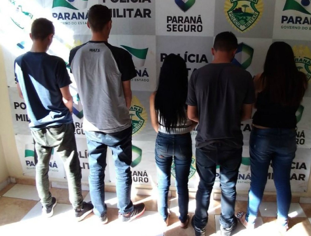 Após arrombar caixas eletrônicos em três cidades, quadrilha é presa