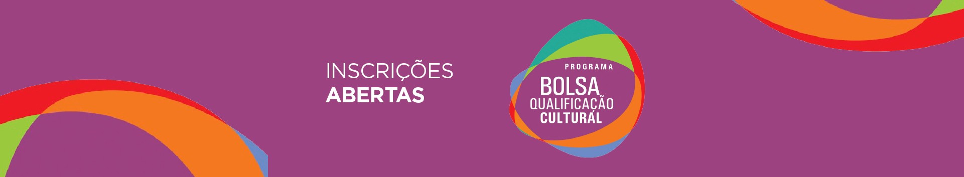Abertas as inscrições para o programa Bolsa Qualificação Cultural