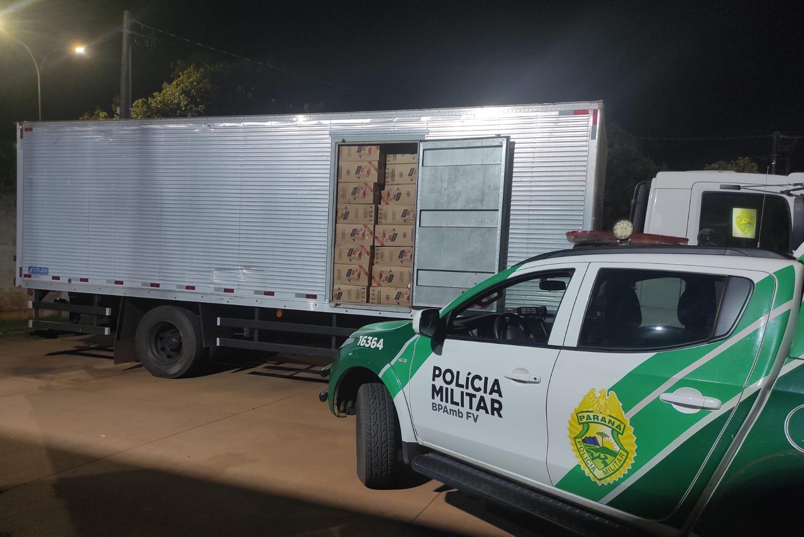 Três homens são presos com cigarros do Paraguai na Operação Curupira III