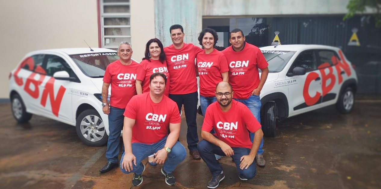 CBN Cascavel, emissora do GMC, completa um ano no ar