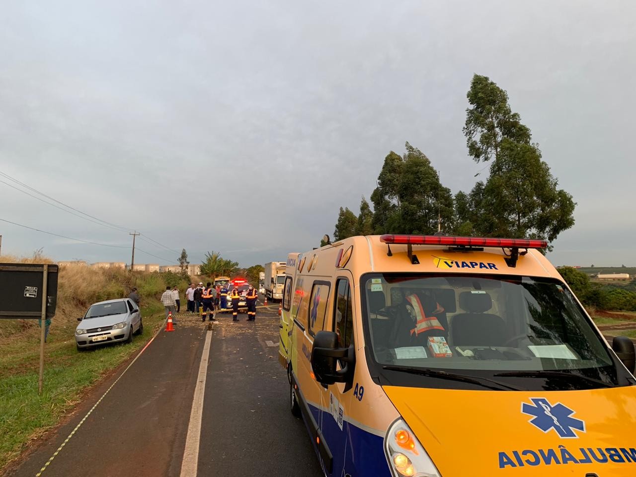 Homem é atropelado na PR-444 em Mandaguari