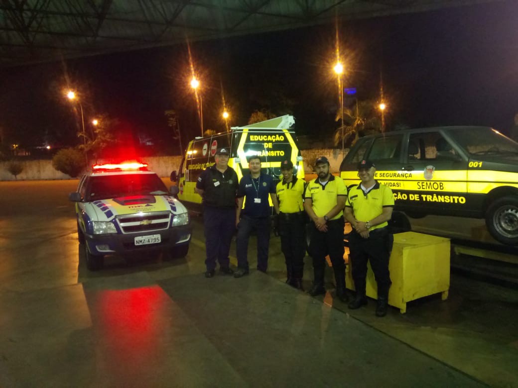 ANTT e Semob verificam uso de cinto e equipamentos de segurança