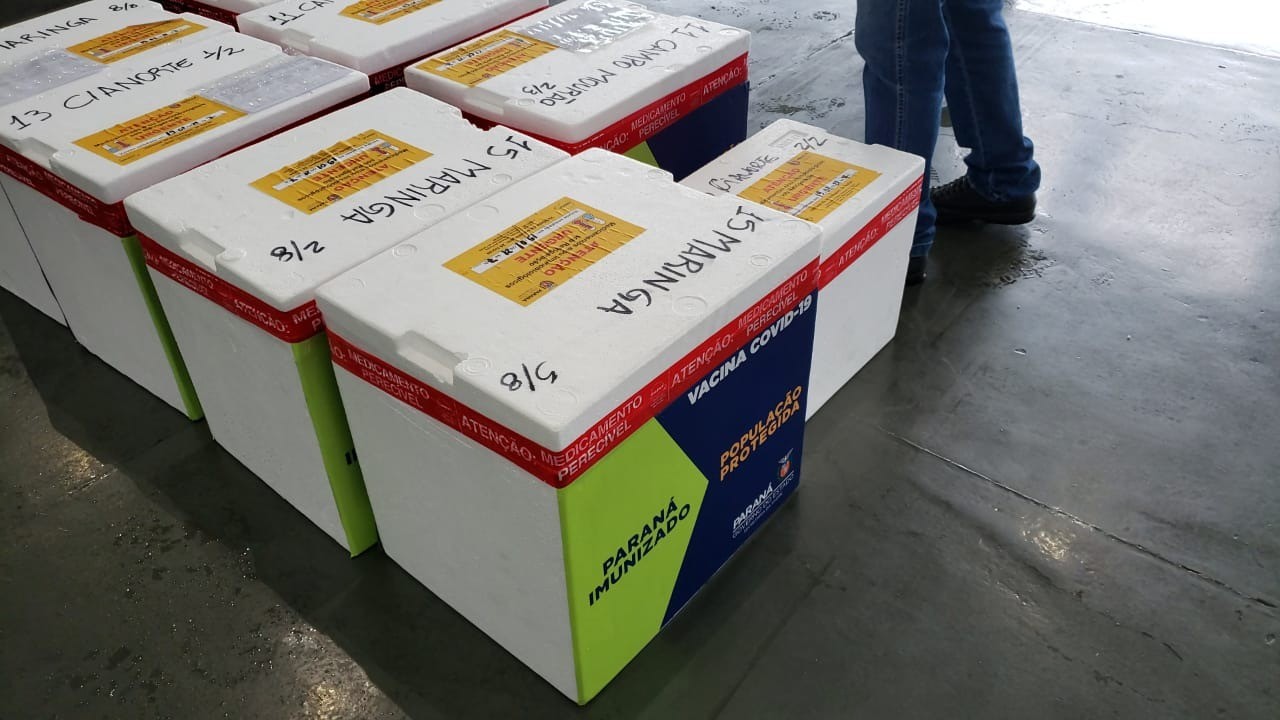 Vacinação contra a Covid-19 começa nesta terça (19) em Maringá